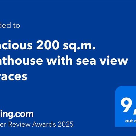 Spacious 200 Sq.M. Penthouse With Sea View Terraces トレモリノス エクステリア 写真
