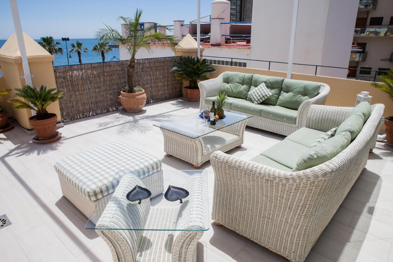 Spacious 200 Sq.M. Penthouse With Sea View Terraces トレモリノス エクステリア 写真