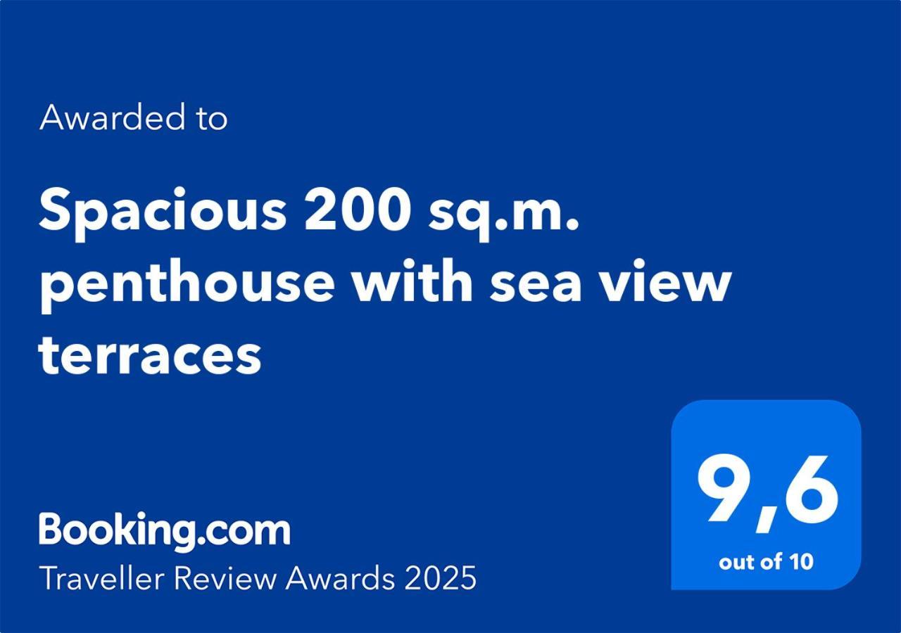 Spacious 200 Sq.M. Penthouse With Sea View Terraces トレモリノス エクステリア 写真